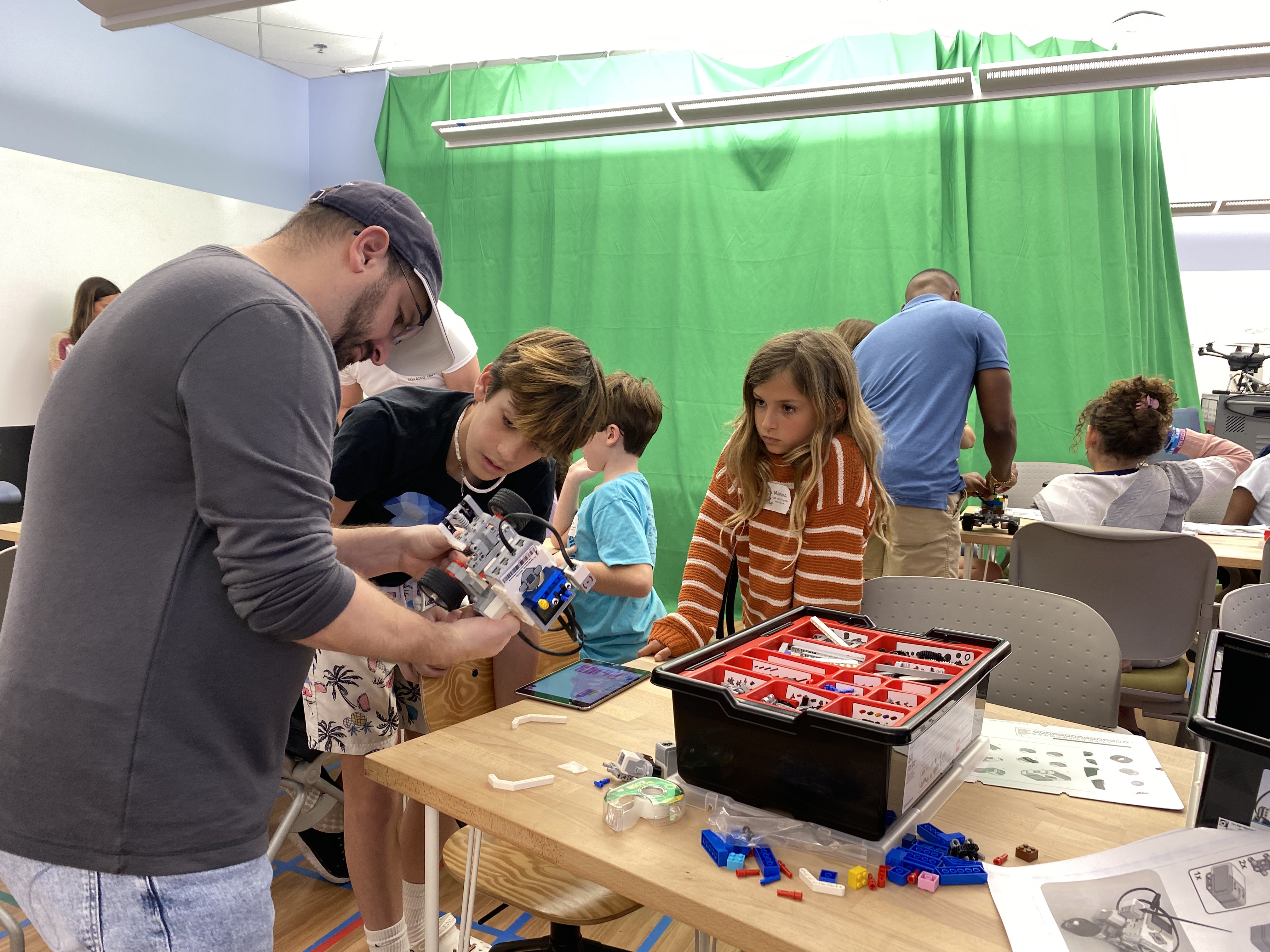 2024 William Thomson at UNF NASA Stem outreach Osprey Robotics