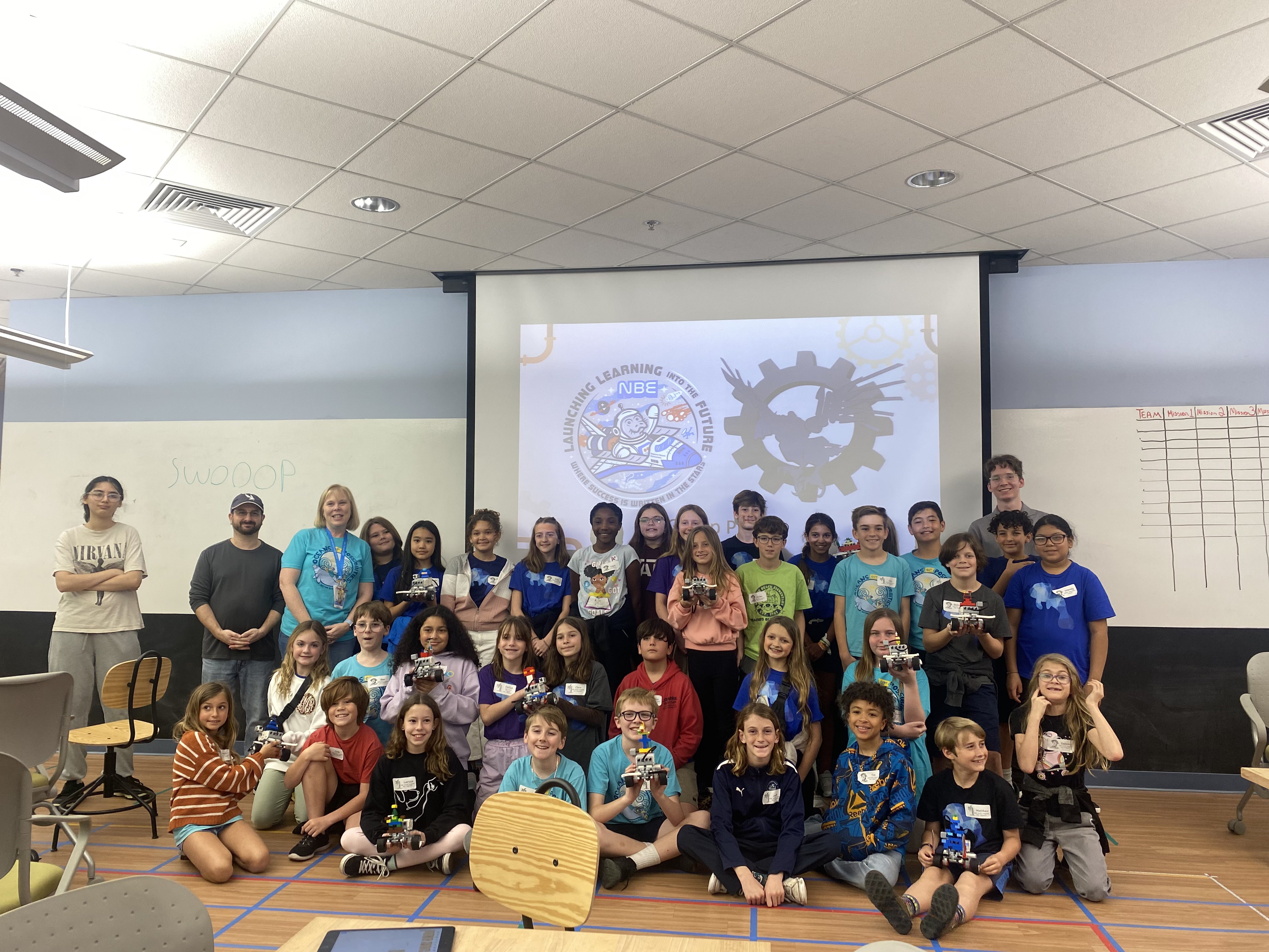 2024 William Thomson at UNF NASA Stem outreach Osprey Robotics Group Picture